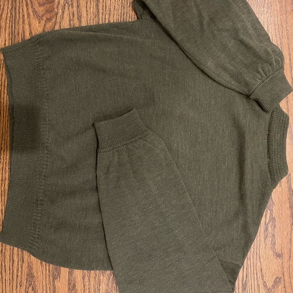 Moussy wool sweater (green) - Picture 4 of 6
